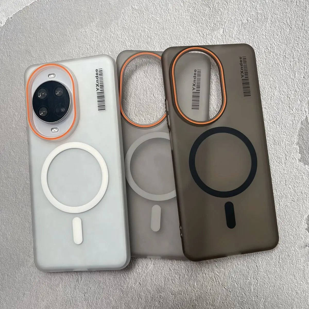 New Magnetic Frosted Translucent Ultra-Thin Shockproof Phone Case