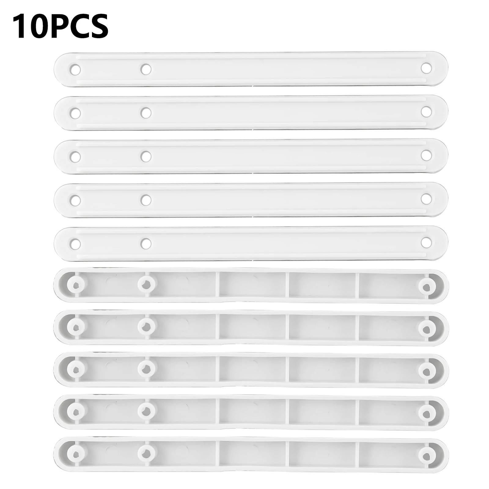 

Slide Rail Drawer Runners 10pcs 180/235/298mm For Drawers Plastic Replacement Brand New Excellent Service Life