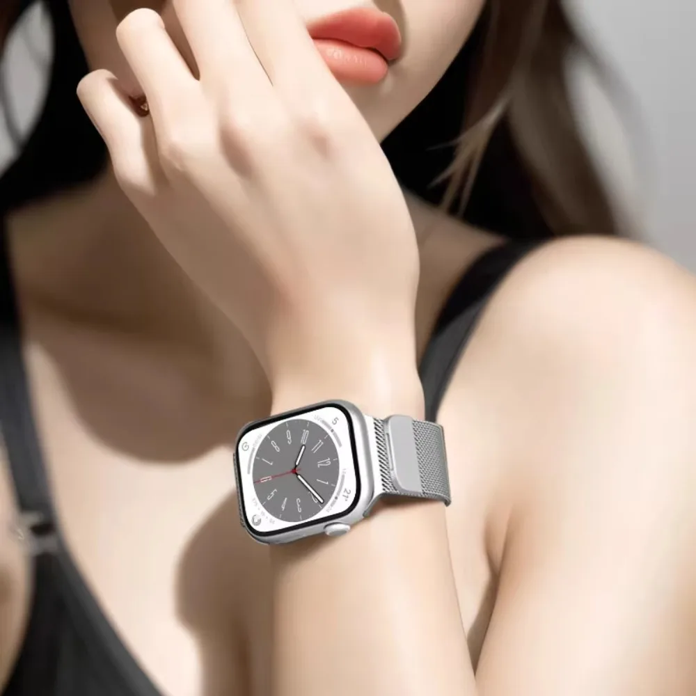 Magnetic Milanese Metal Watch Band Bracelet