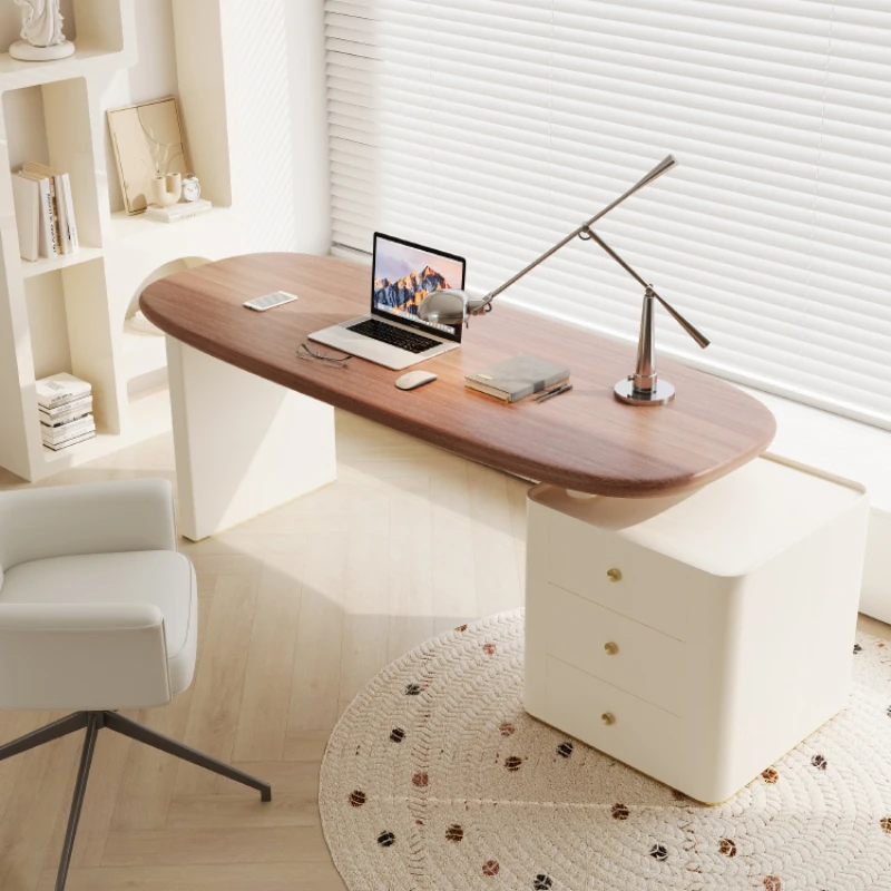 

Assembly Boss Office Desks Write Big Computer Light Luxury Simple Modern Long Office Desks Escritorios Work Furniture QF50OD