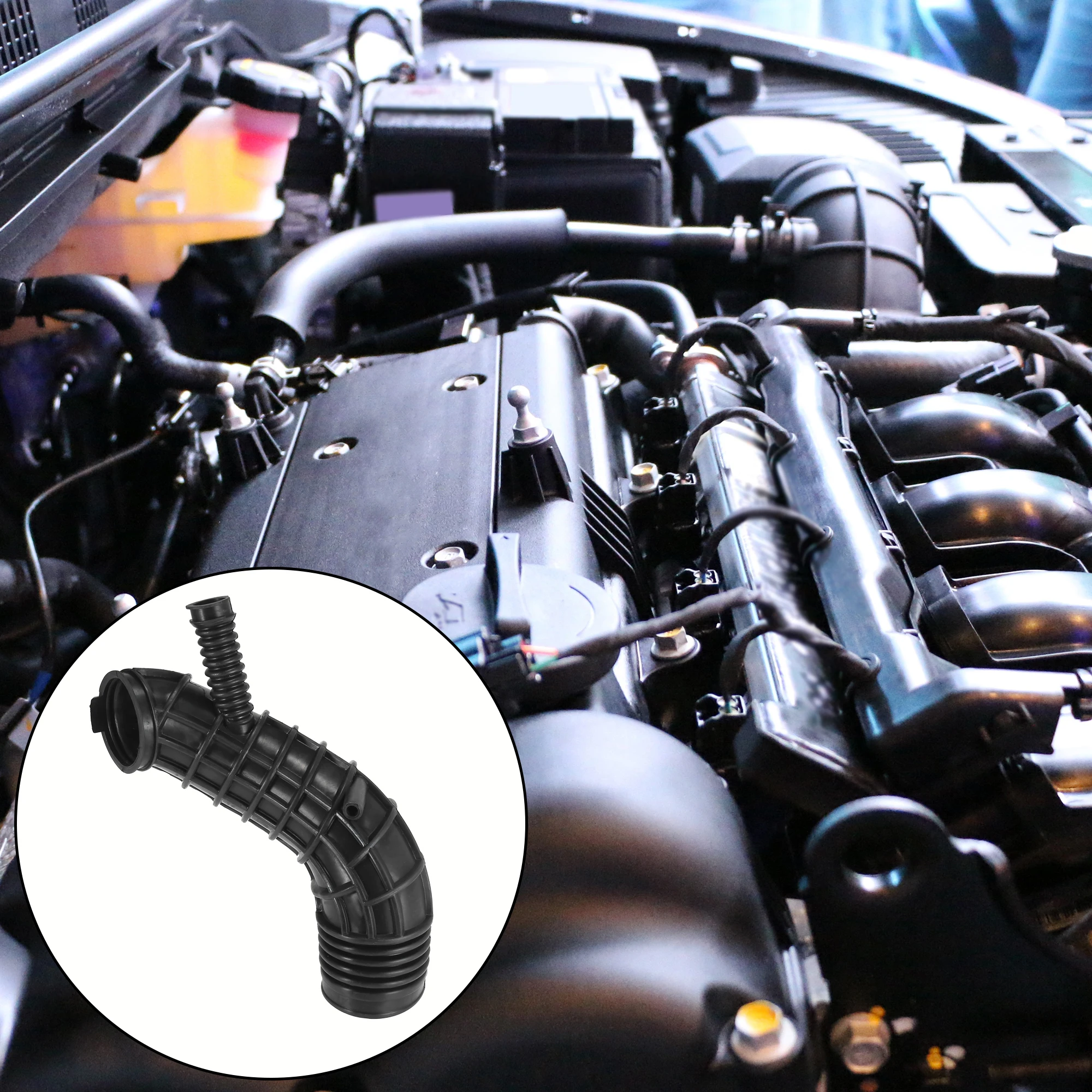 UXCELL Engine Air Intake Hose for BMW X3 2.5i 2.5L L6 Gas 2004-2005 13543412291