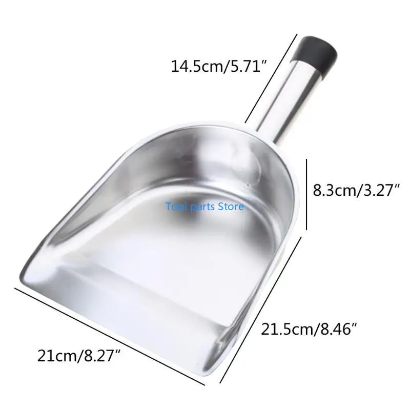 가정 및 주방용 스테인레스 스틸 쓰레받기 AshPan 청소 삽 L8RA