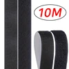 1-10M Velcros Self Adhesive Hook and Loop Tape Fastener House Diy Magic Tap Auto Double Sided Roll Strong Glue Home Strap Strips