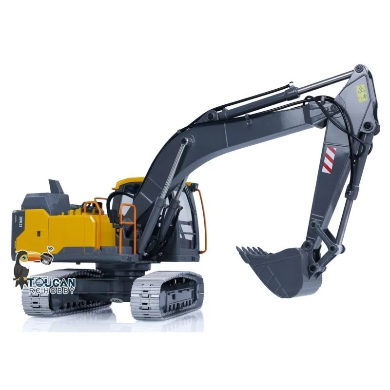 메탈 RTR 더블 E EC160E 1:14 풀 알로이 E010 전동 RC 굴삭기 무선 조종 건설 차량 트럭 장난감