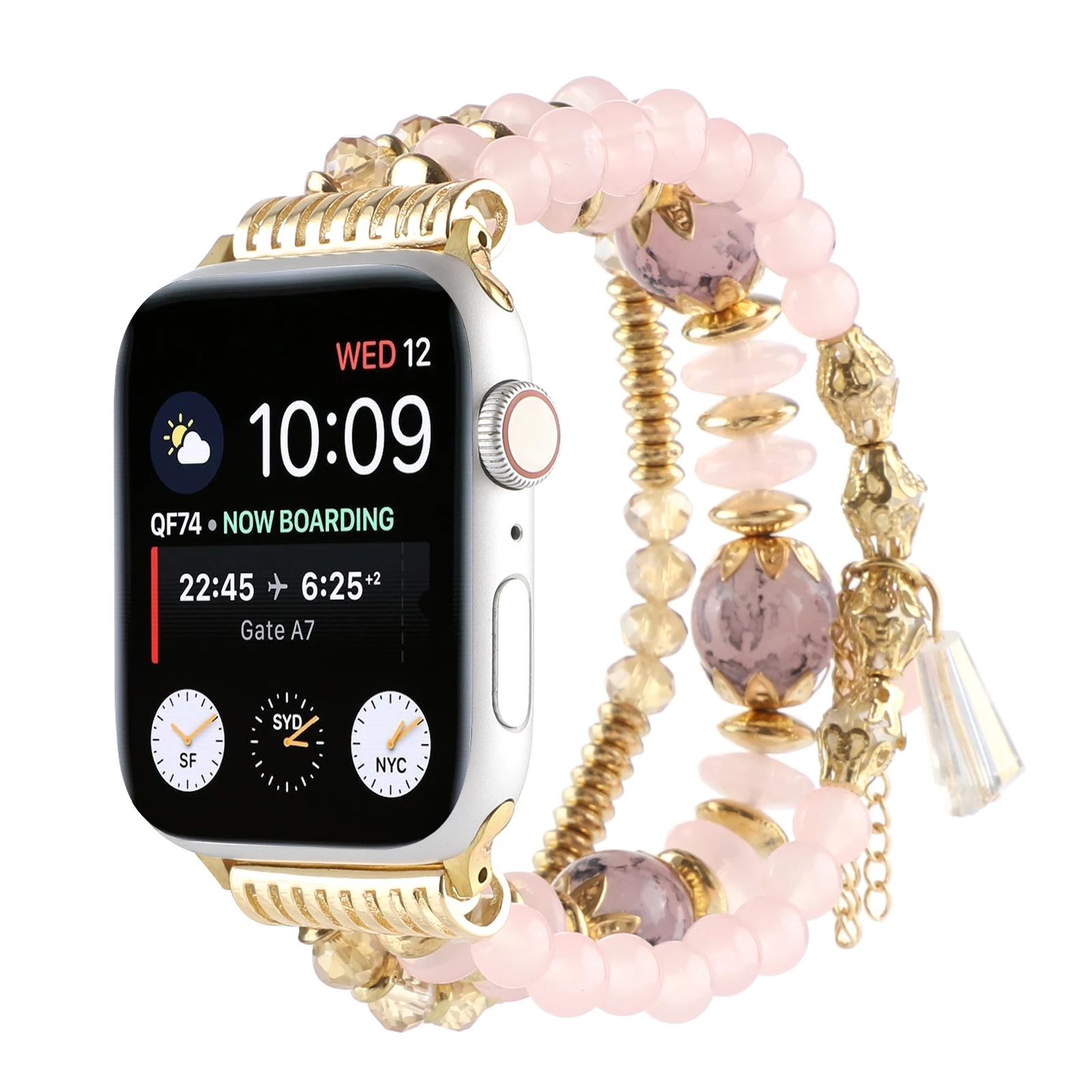

Jewelry Strap For Apple Watch Series Ultra 8 7 45mm 41mm 49mm Women Bracelet Wristband For iWatch 6 5 4 3 SE 44mm 40mm 42mm 38mm