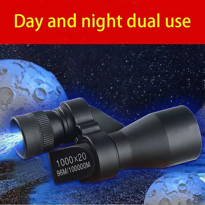Mini télescope monoculaire HD 40 x 60 - Vision nocturne - Caméra optique - Zoom mobile - Fixation à clip avec trépied et support de téléphone