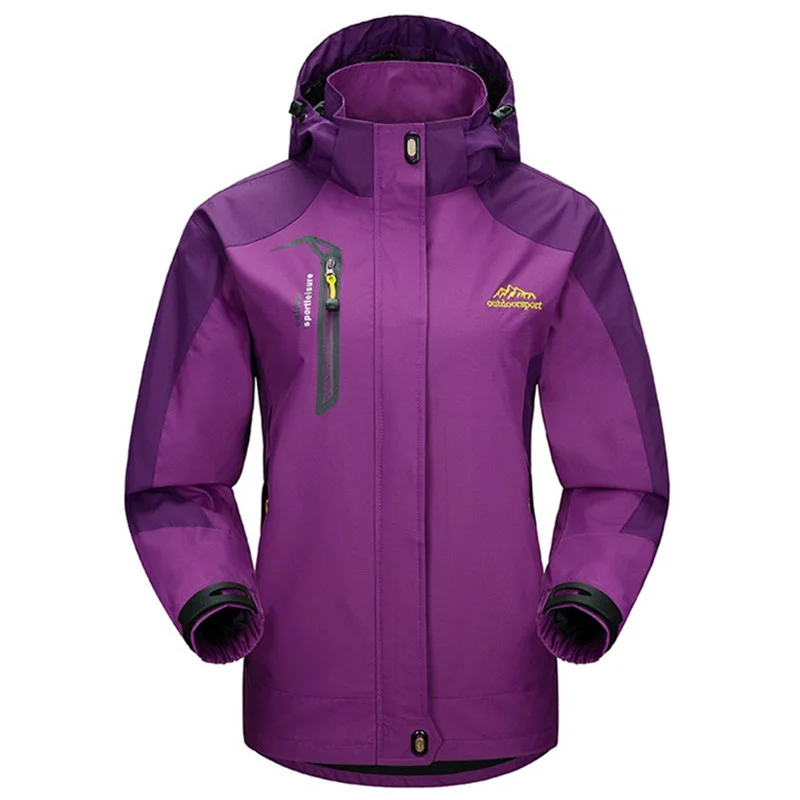 

Spring Autumn Waterproof Jackets Women Casual Slim Breathable Hooded Coats Outwear Windbreaker Female Tourism Jackets Raincoat
