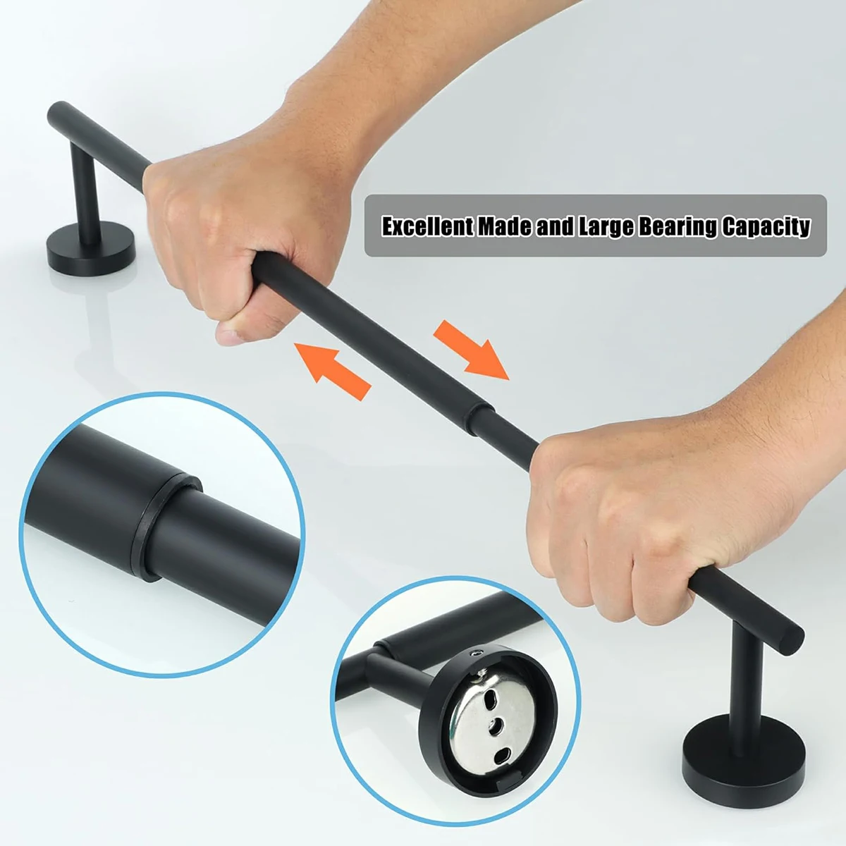 Bathroom Hardware Set Adjustable Towel Bar 304 Stainless Steel Towel Ring Toilet Paper Holder Robe Hook Bathroom Accessory toilet paper holder,bathroom hardware set,bathroom hardware accessories