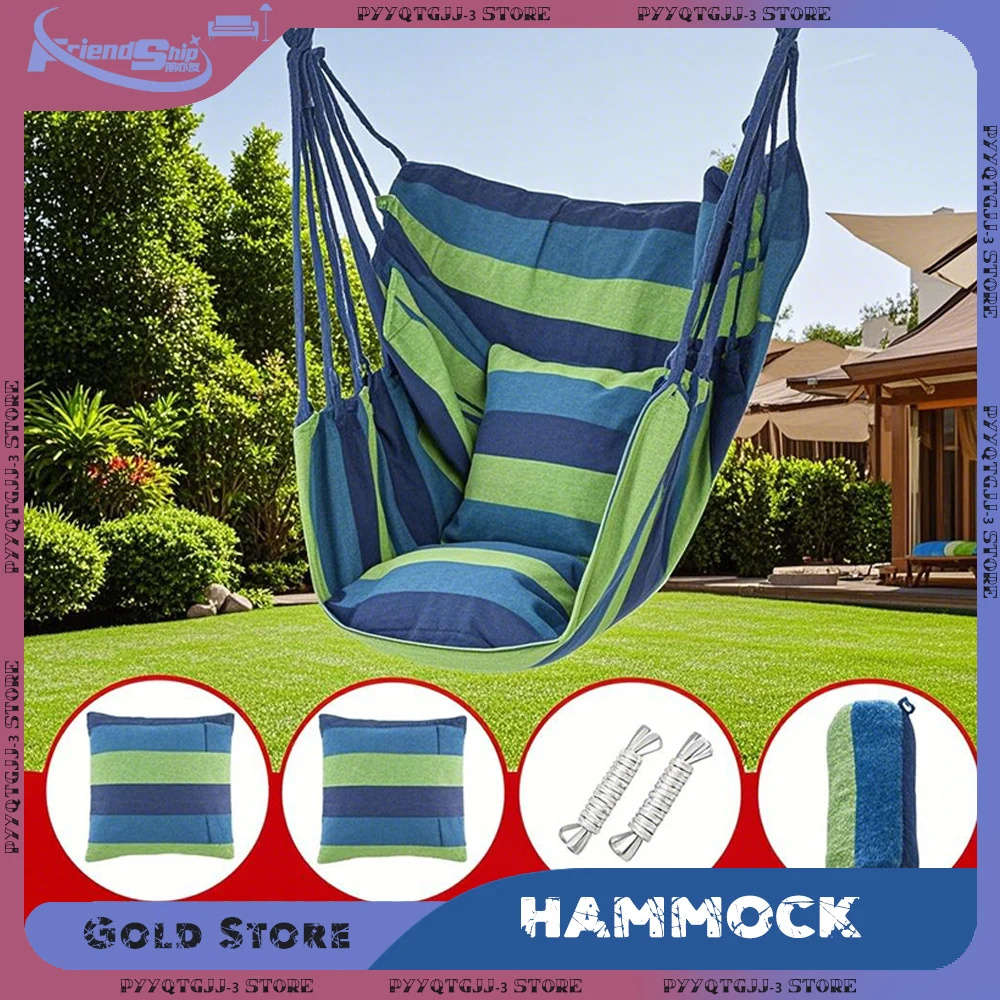 Hanging Chair Outdoor Portable Leisure Camping Swing Chair Bearing for Garden Beach Travel Swing Chairs Hammock Rocking Chairs rattan swing chair