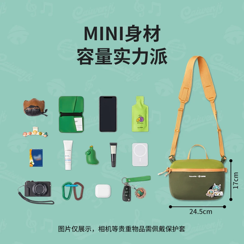 Naturehike Crossbody Bag Large Capacity Travel Leisure Bag
