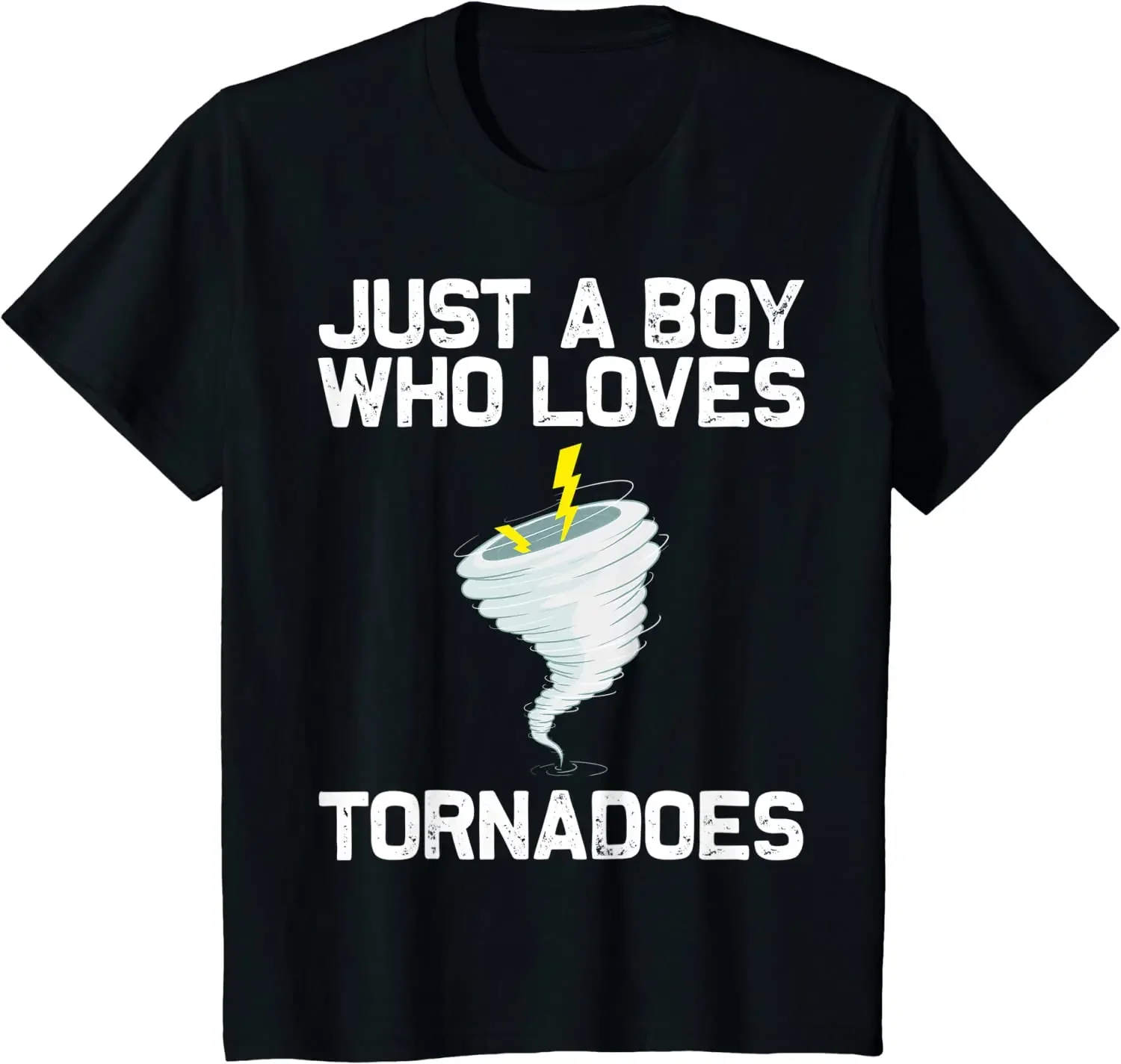 Divertente Regalo Tornado Per Ragazzi Bambini Hurricane Weather Chaser T-Shirt Da Uomo Maglietta Oversize Casual Cotton Daily Four Seasons