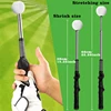 Golf Swing Practice Stick Beginner Alignment Gesture Correct Wrist Golf Training Aids Retractable Swing Trainer Drop Shipping 2