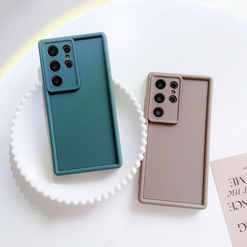Premium Soft Silicone Shockproof Phone Case - Enhanced Protection Cover