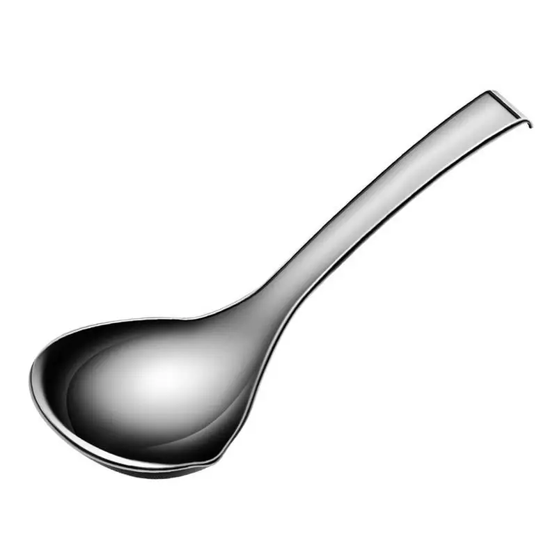 

Stainless Steel Soup Spoons Ladle Rice Serving Spoon Cooking Utensils Serving Spoons Buffet Tableware Kitchen Accessories