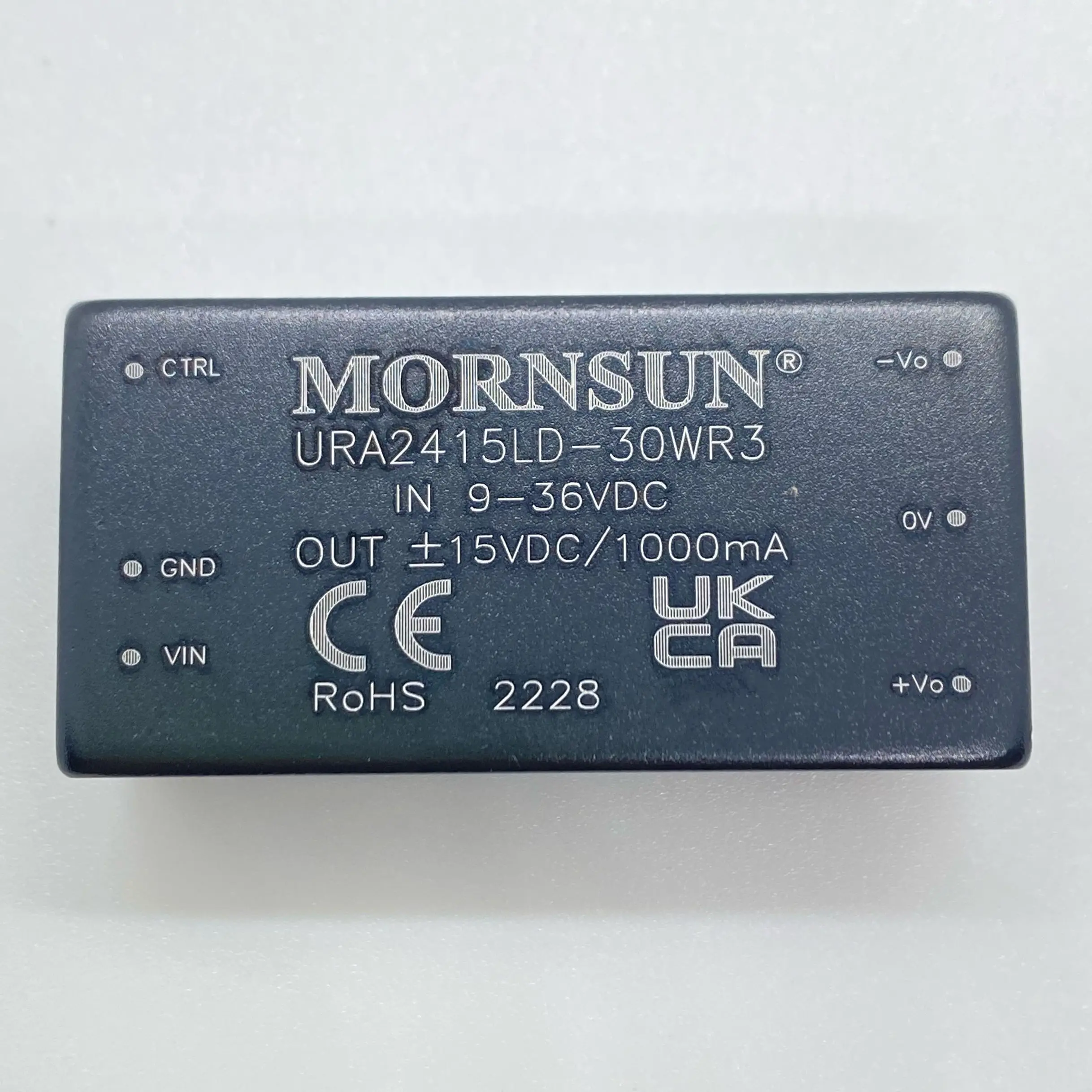 

URA2415LD-30WR3 Jinshengyang DC-DC power module 9-36V to positive and negative 15V 1A30W