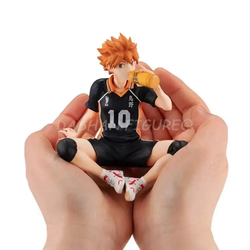 

Anime Haikyuu!! Car Ornaments Shoyo Hinata Tobio Kageyama Action Figure Room Decorations 12cm Collectible Model Toys for Gifts