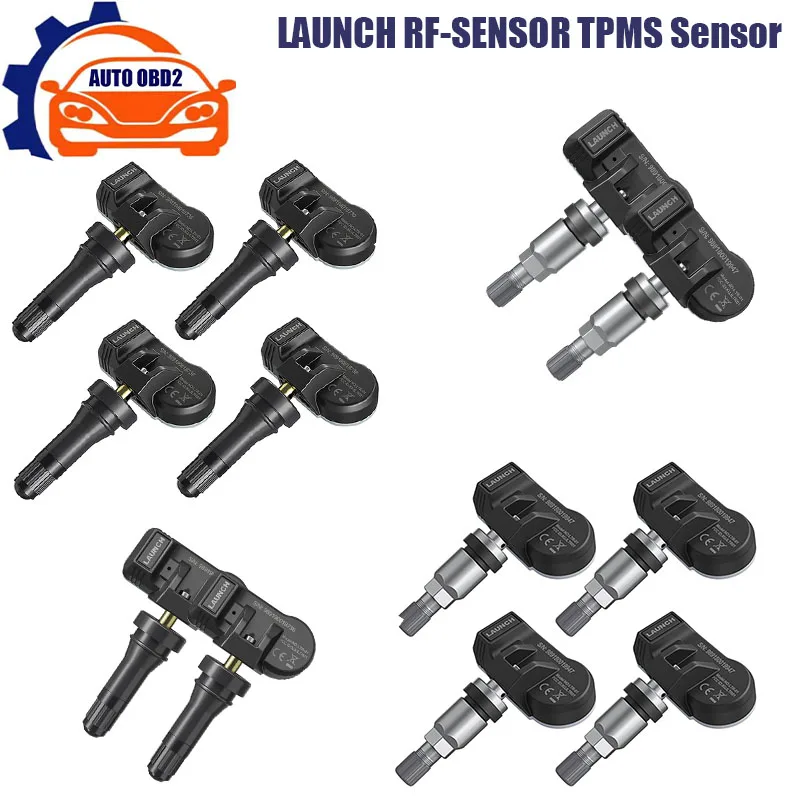 Lancio Rf-Sensor Sensore Tpms 433Mhz 315Mhz Sensore Strumento Di Riparazione Pneumatici Scanner X431 Tsgun Monitor Della Pressione Dei Pneumatici Test