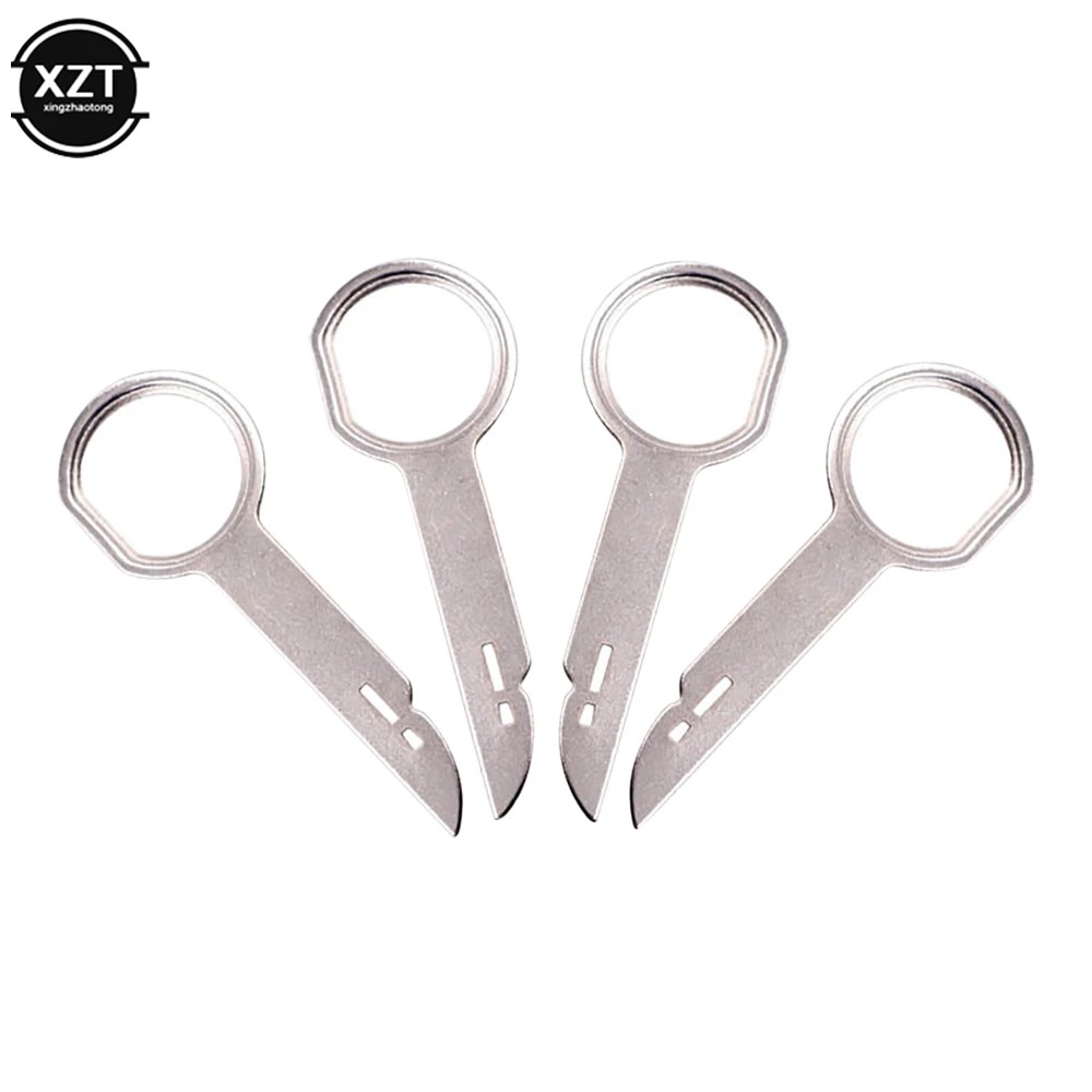 2/4/8 PCS Car Radio Removal Tools Auto CD Stereo Radio Removal Release For VW Keys Extraction Tools Special Disassembly Tool