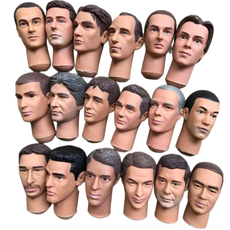 Face Doll Figures Real Figure Doll Doll Decors Toys Man Face Doll