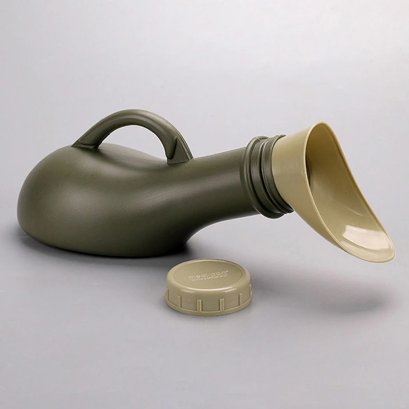 Portable Urinal 1000ML Portable Plastic Mobile Urinal Toilet Aid Bottle Outdoor Camping Car Urine Bottle For Women Men Journey Travel Kit