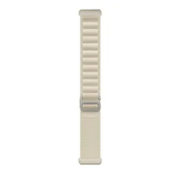 Nylon Trail Loop Strap Bracelet Replacement for Realme Watch 2 2 Pro (Starlight)