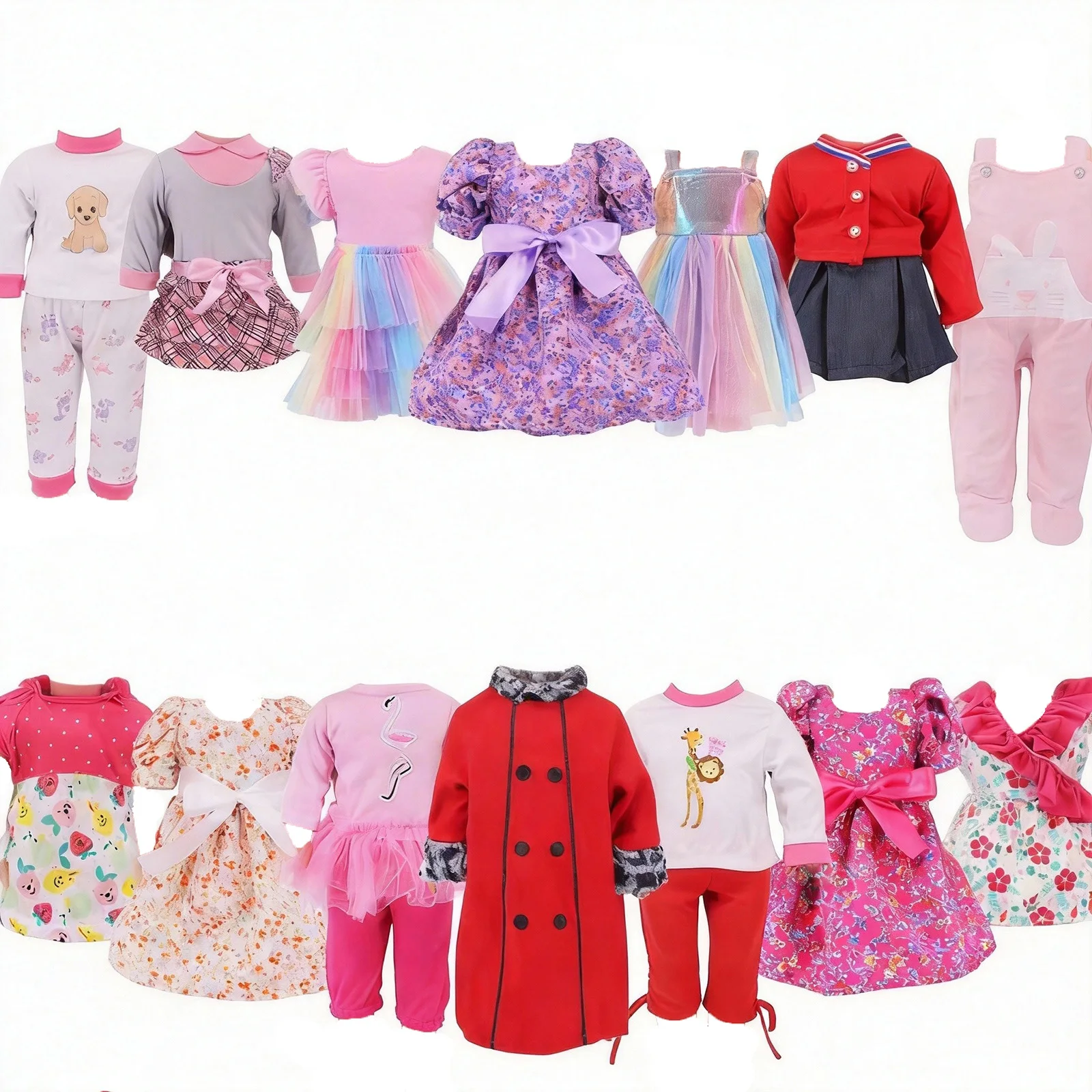 Doll Clothes Girl's Beautiful Dress For 18inch American Doll Accessories&43cm Baby Doll Clothes,Our Generation,Gift Accessory 1