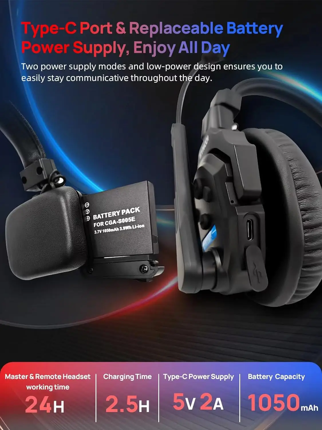 SYNCO Xtalk X2 X3 X5 Wireless Intercom System 2.4G Communication Headset With Battery Wireless Microphone for Team Studio