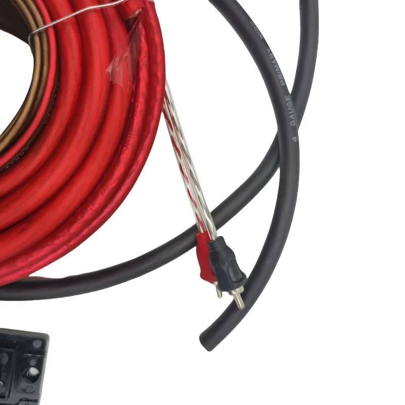 High Quality 4 Gauge Copper-Clad Aluminum Power Kit Car Audio Wiring Kits Car Amplifier Wring Kit