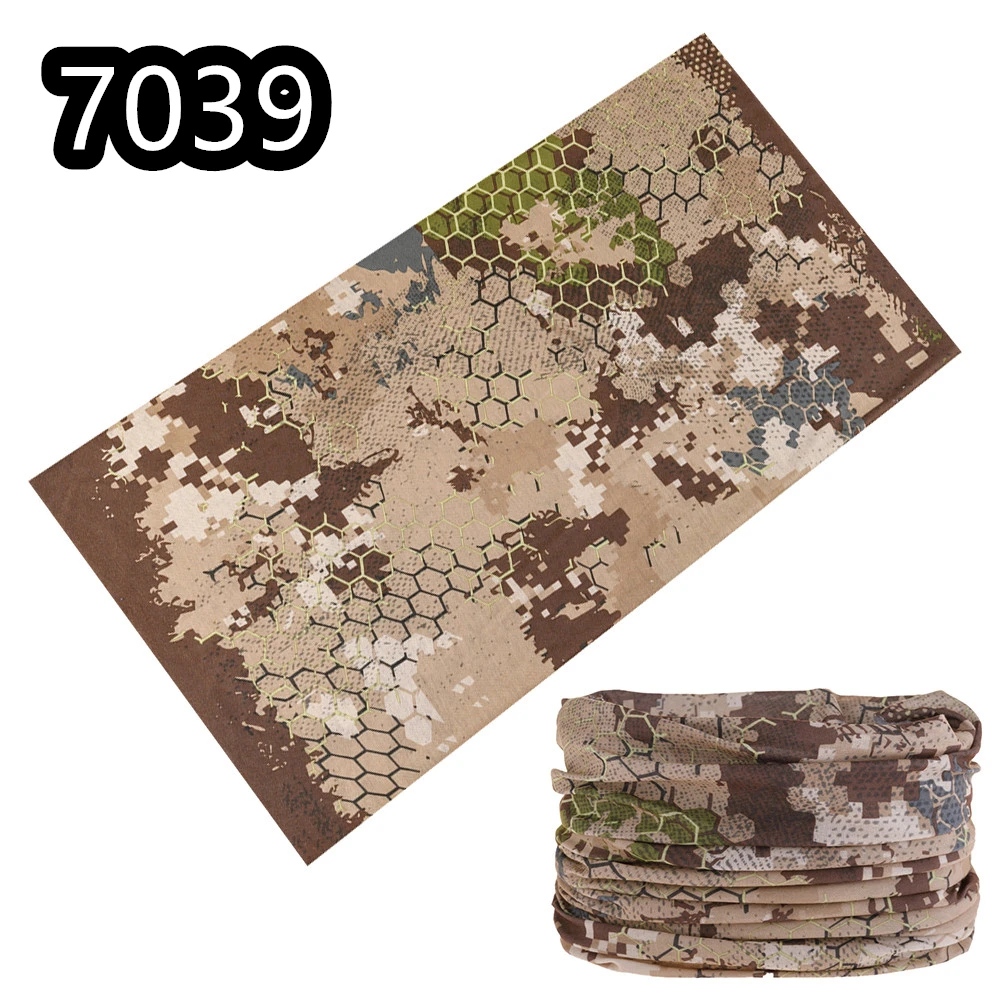 

2023 Multifunctional UV Protection Magic Scarf Neck Warmer Tube Outdoor Fishing Hiking Cycling Face Head Wrap Cover Bandana Head