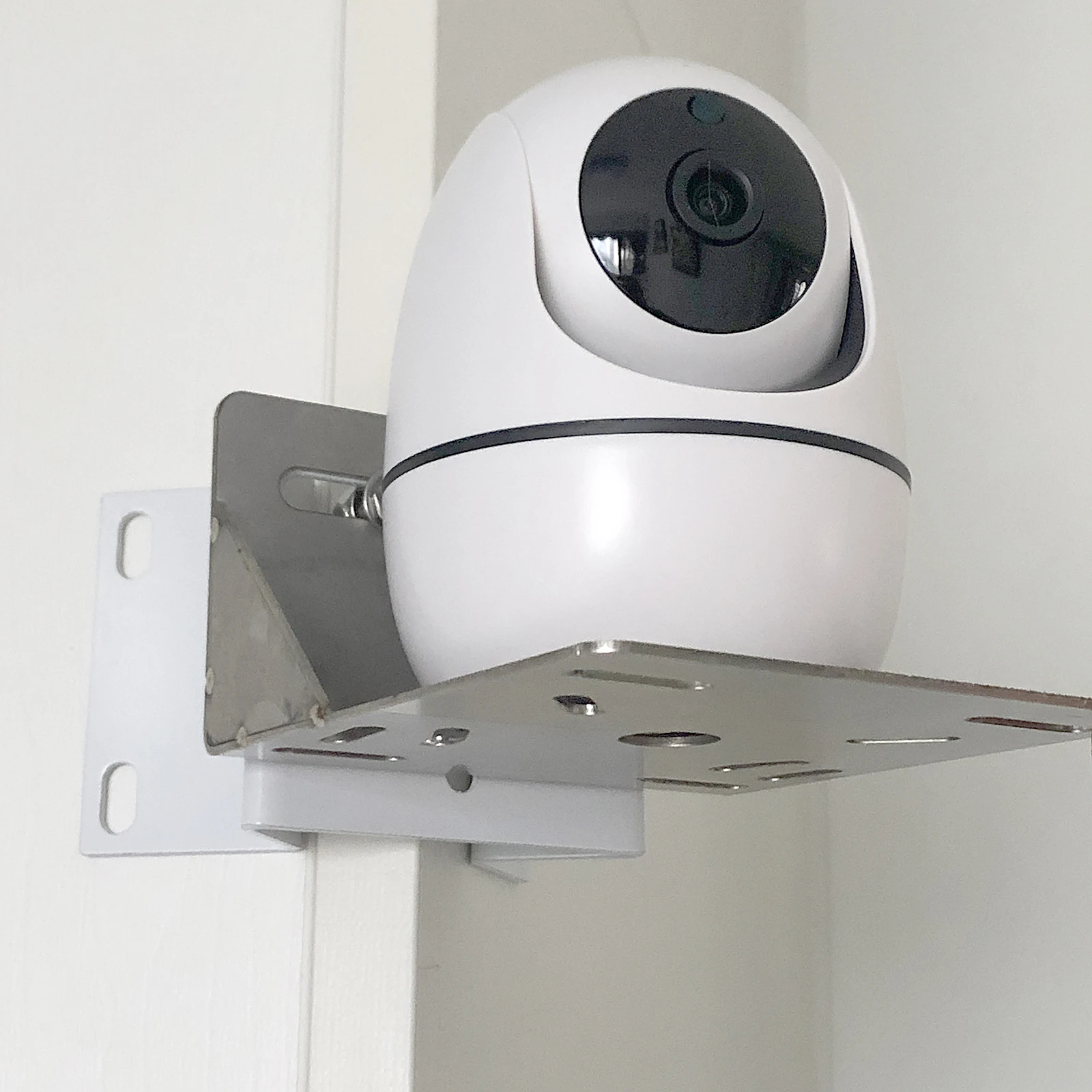 CCTV Surveillance Camera Bracket Vertical Wall Mount Right Angle Universal Adapter Plate Supporting Holder Camera Hanging Base