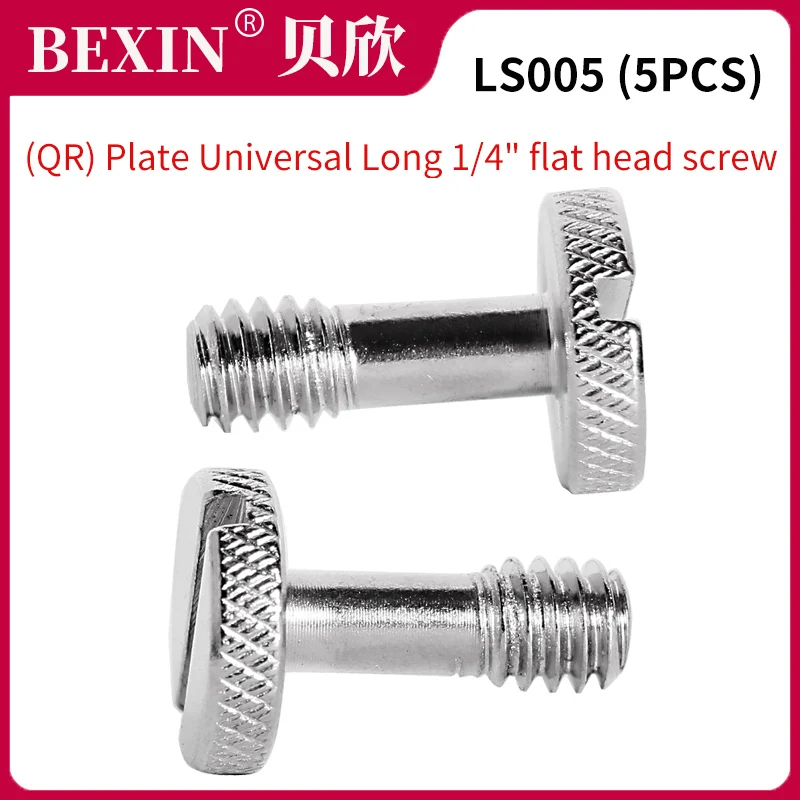 1/4 Screw DSLR Camera Mount Screw Quick Release Plate Long Screw