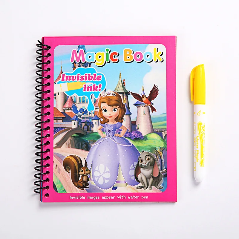 24 Mini Libri Da Colorare Ad Acqua Per Bambini – Kit Feste Con Sacchetti Regalo E Nastri, Dai 4 Ai 9 Anni