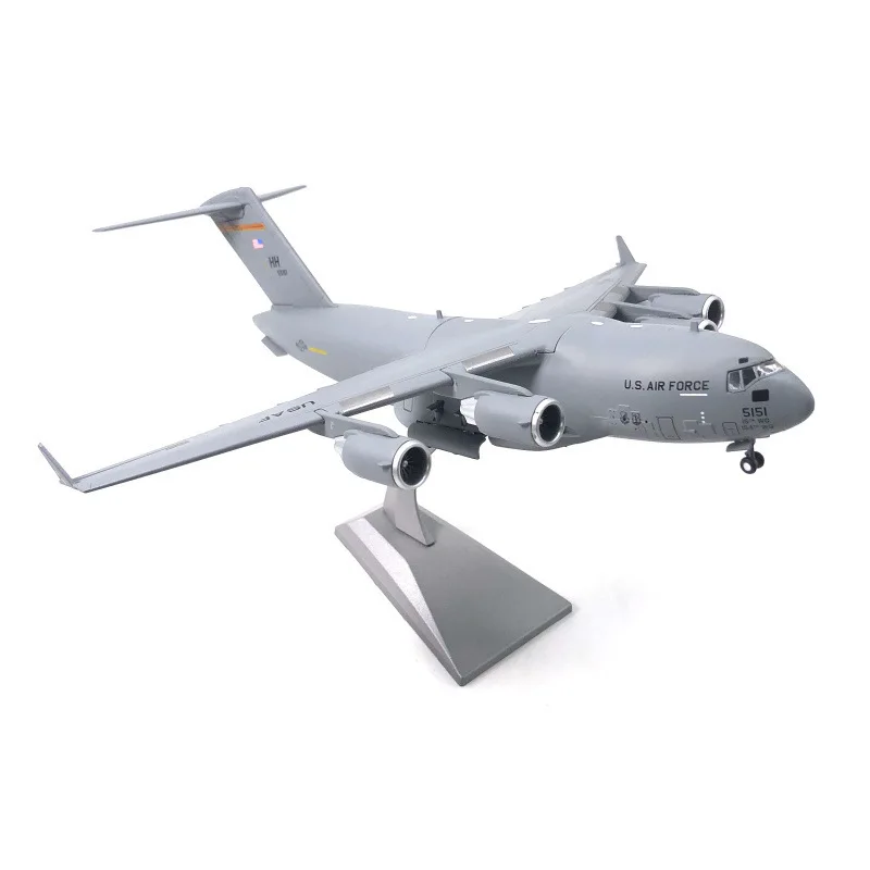 

Model 1: 200 Transport Aircraft C-17 Simulation Alloy Fighter Aircraft Model Finished Product Children's Toy Plane Collectibles