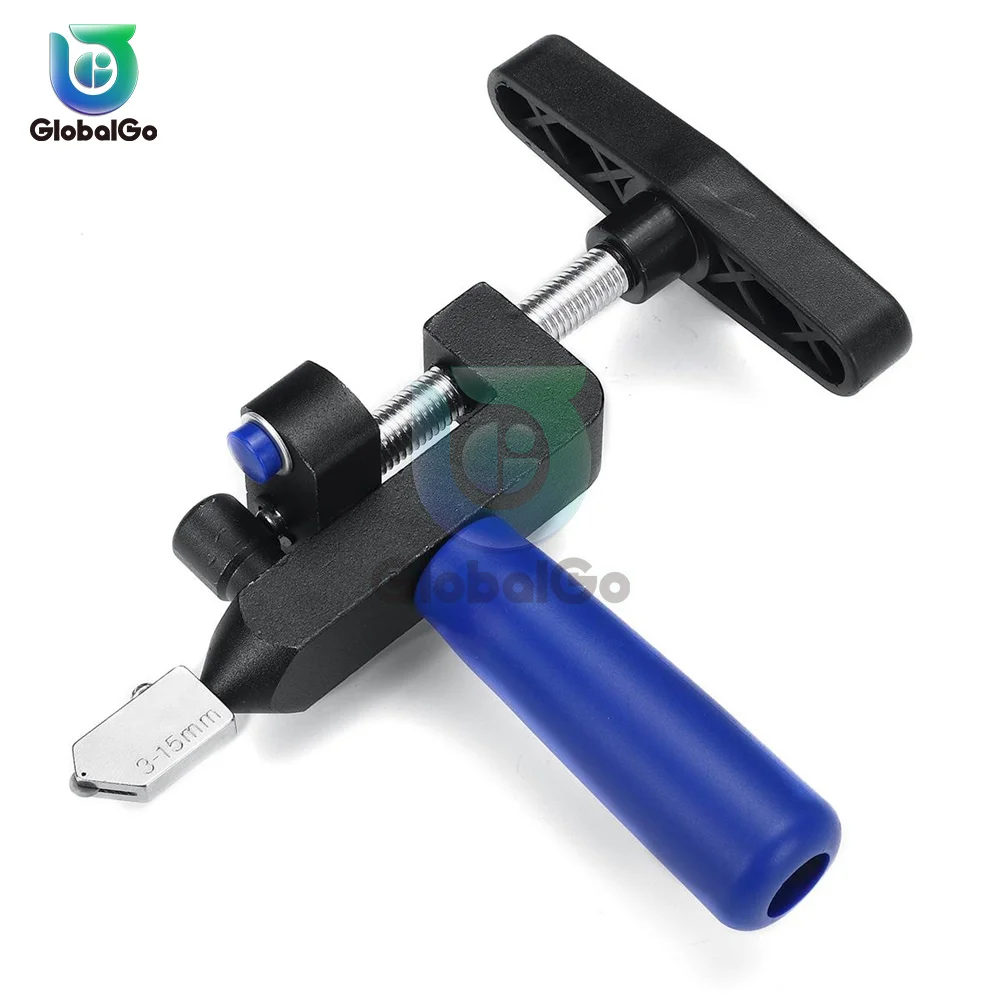 2 In 1 Ceramic Tile Glass Cutting 8PCS Professional Easy Glide Glass Tile Cutter Aluminum Alloy Portable Construction Cutter Too
