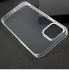 Ultra - Durable Shockproof Clear Silicone Phone Case - iPhone 12 (Clear)
