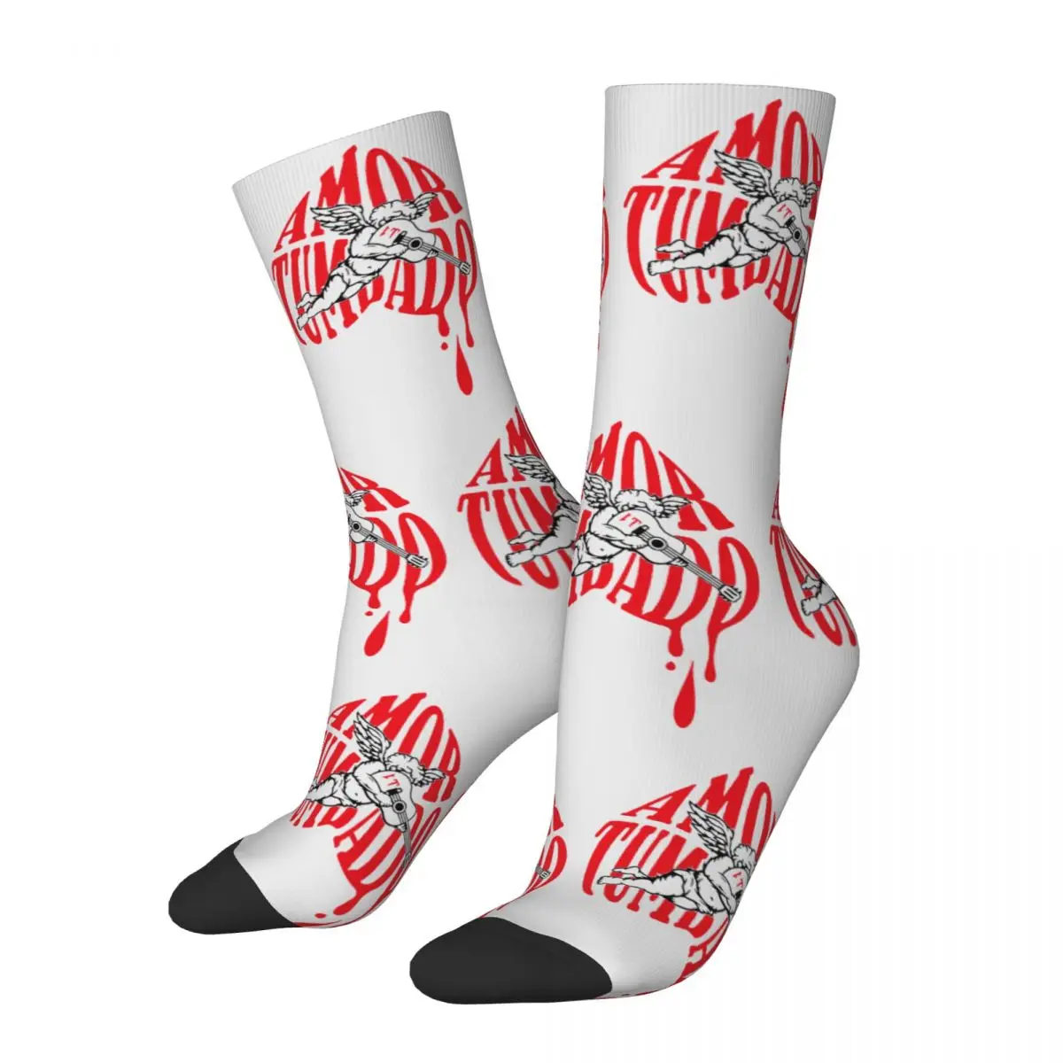 

Corridos Tumbados Amor Tumbado Merch Socks Non-slip Natanael Cano Sport Crew Stockings Soft for Women Men Wonderful Gifts