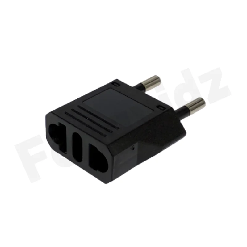 EU European KR Plug Adapter Japan China US To EU Travel Power Adapter Electric Plug Converter Charger Socket AC Outlet
