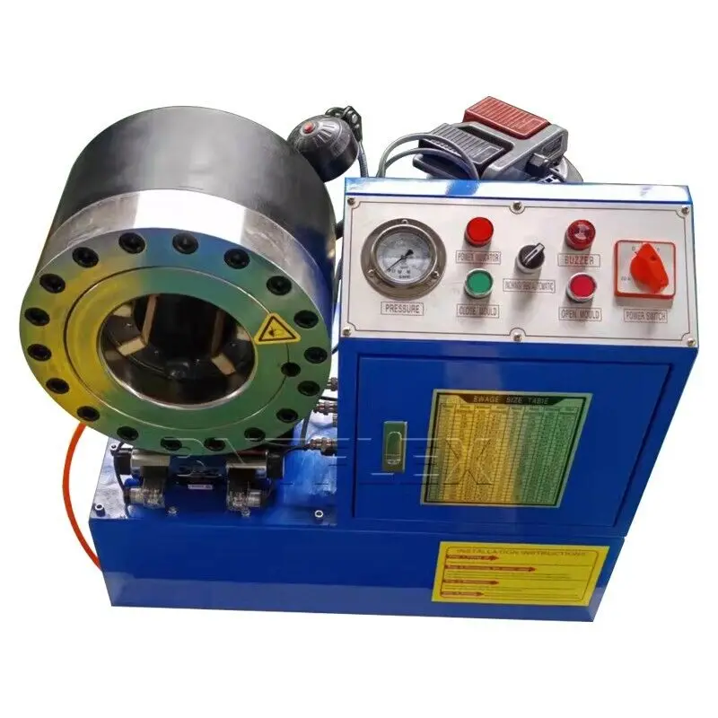 2 inch Rubber Hose Crimper High Pressure Hydraulic Crimping Machine 5