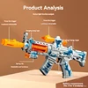 Toys Boys Kids M416 Toy Guns Model Sounds Lights Flashing Vibrate Machine Gun Pistol for Children Birthday Gifts Cosplay Games 3