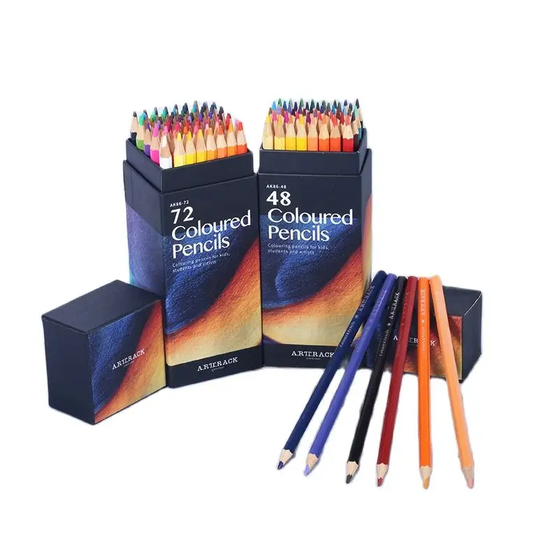 Oil Pastel Pencils for Artists - 12/18/24/36/48/72 Color Oil Based Colored  Pencils for Drawing, Sketching and Adult Coloring - AliExpress