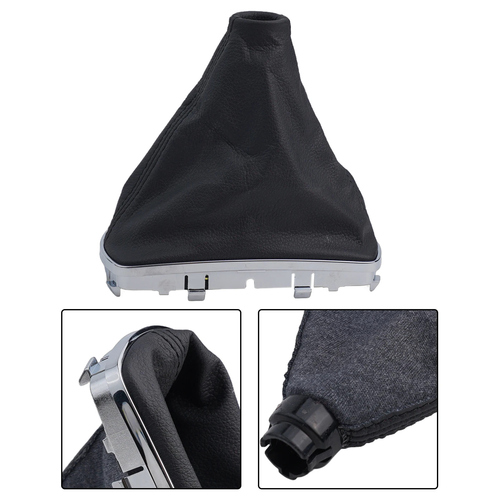 Car Shift Gear Knob Lever Gaitor Boot Cover Shift Boot Gear Lever 846403W000 84640-3W000 For Kia For Sportage 2011-2014
