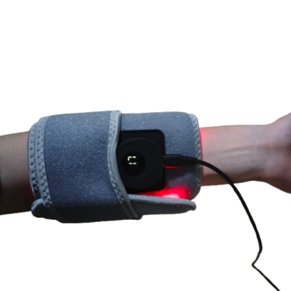 60 LEDs Red＆Infrared Light Therapy Belt 850nm 660nm Back Burn Fat Wrap Slimming Machine Waist Heat Pad Full Body