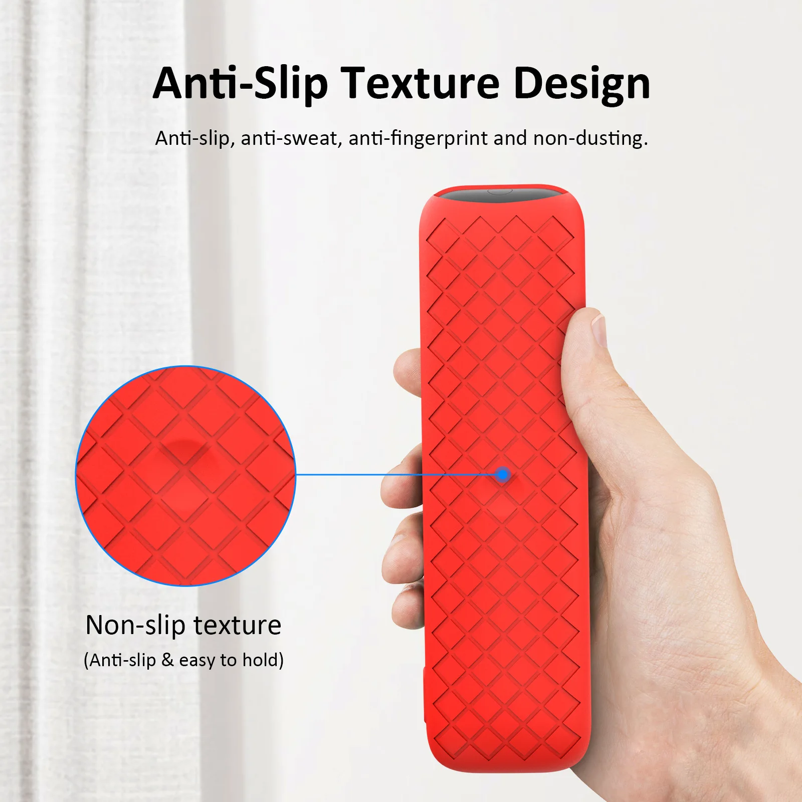 Remote Controller Cover Remote Controls Case for MECOOL KD3 Anti-Drop and Anti-Slip Precise Cutting Design for Household Hotel Use