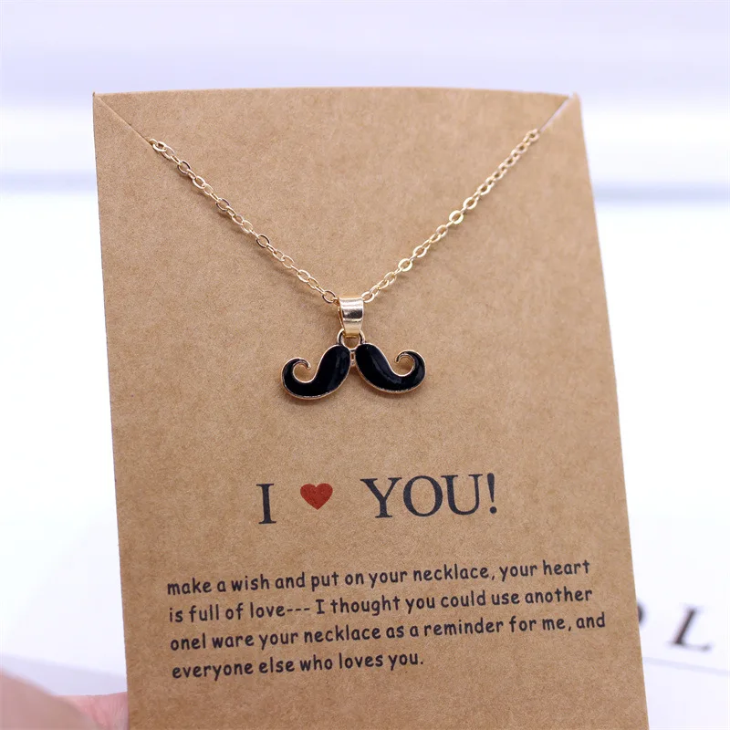 2026 Fashion Wholesale Vintage Exquisite Long Mustache Necklace Female Design Necklace Women Pendant Necklace - 3