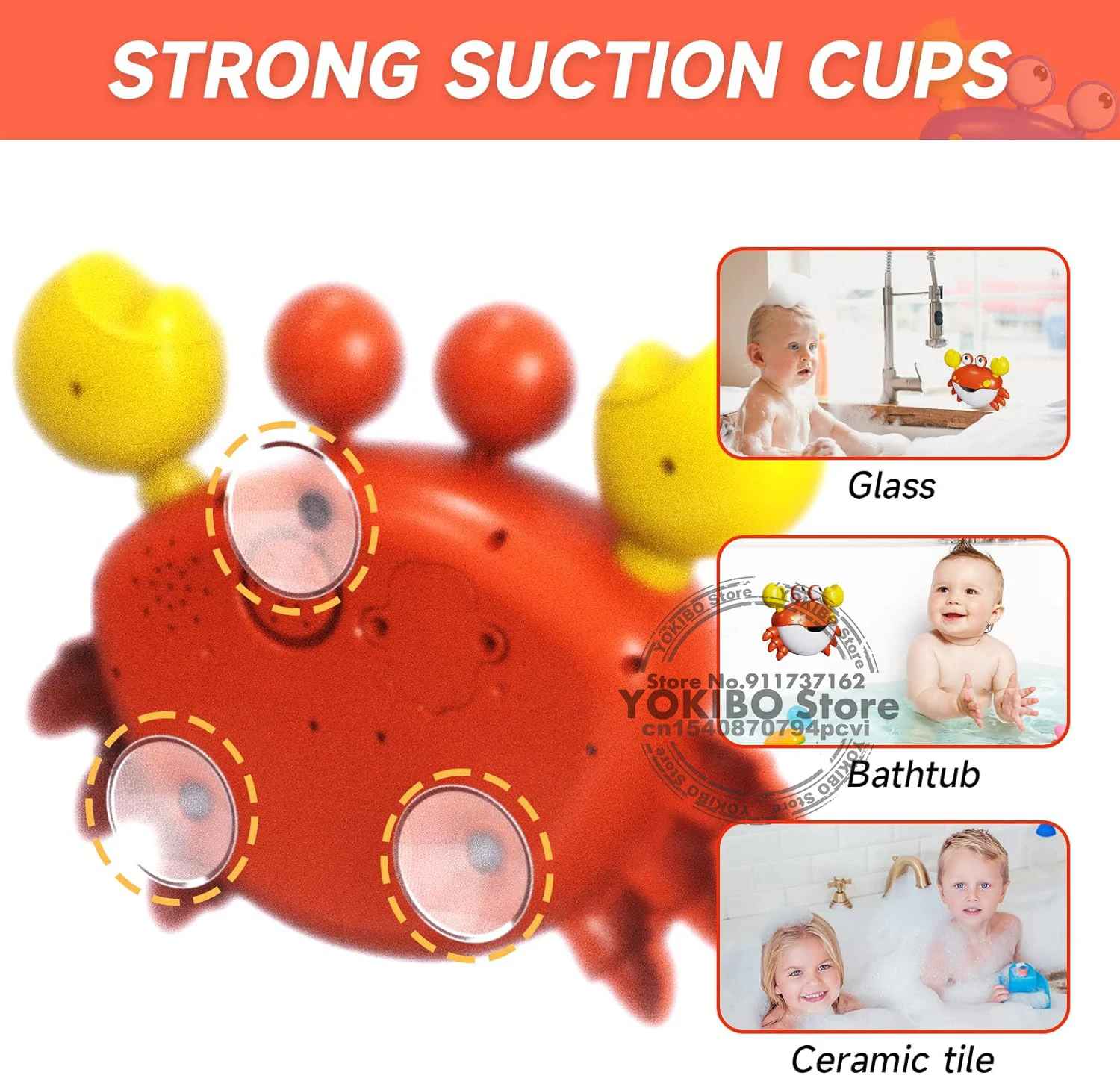 Baby Bath Toys Bubble Machine Crabs Frog Music Kids Bath Toy Bathtub Soap Automatic Bubble Maker Baby Bathroom Toy for Children