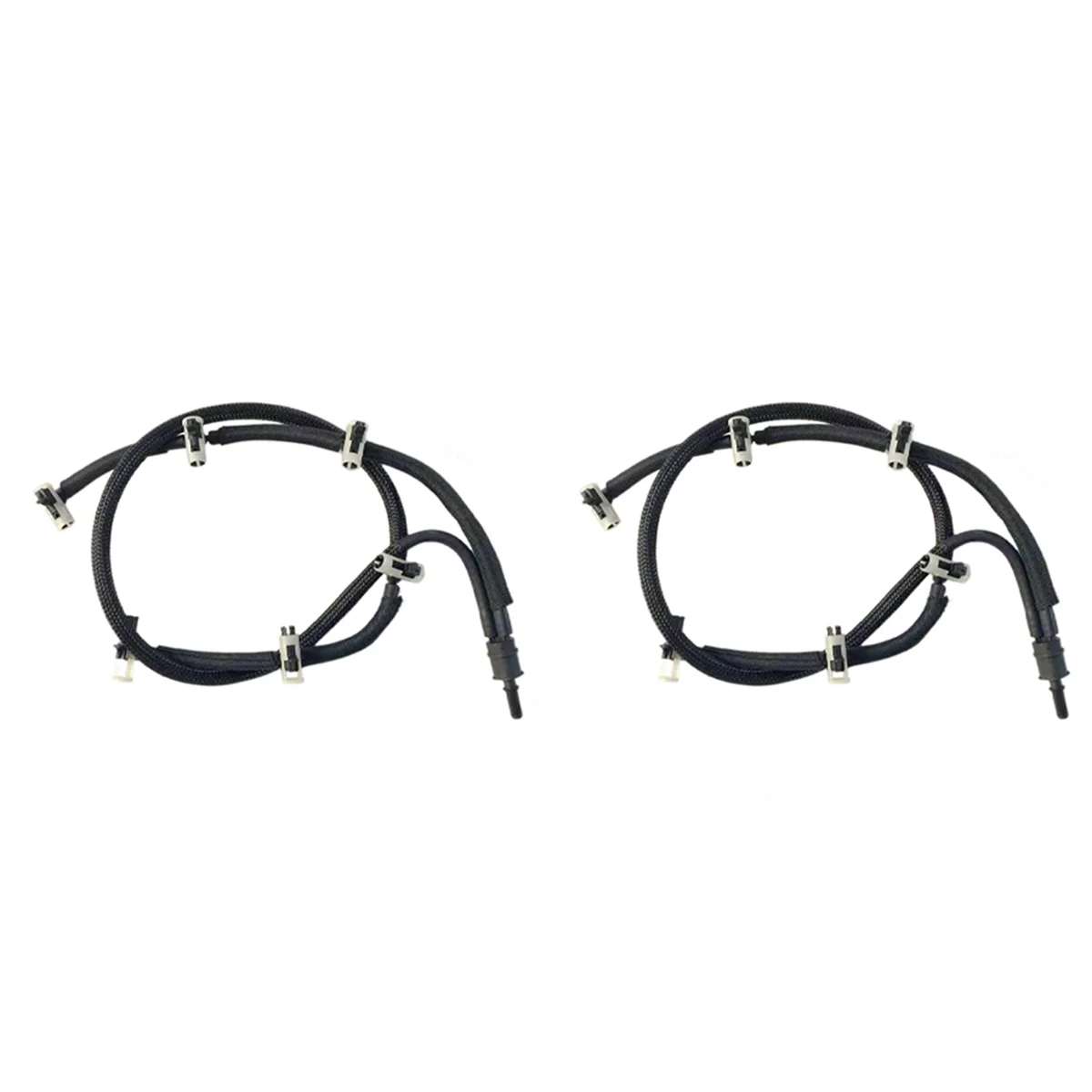 

2X Fuel Return Pipe Fuel Injector Leak Off Hose for Land Rover LR032107