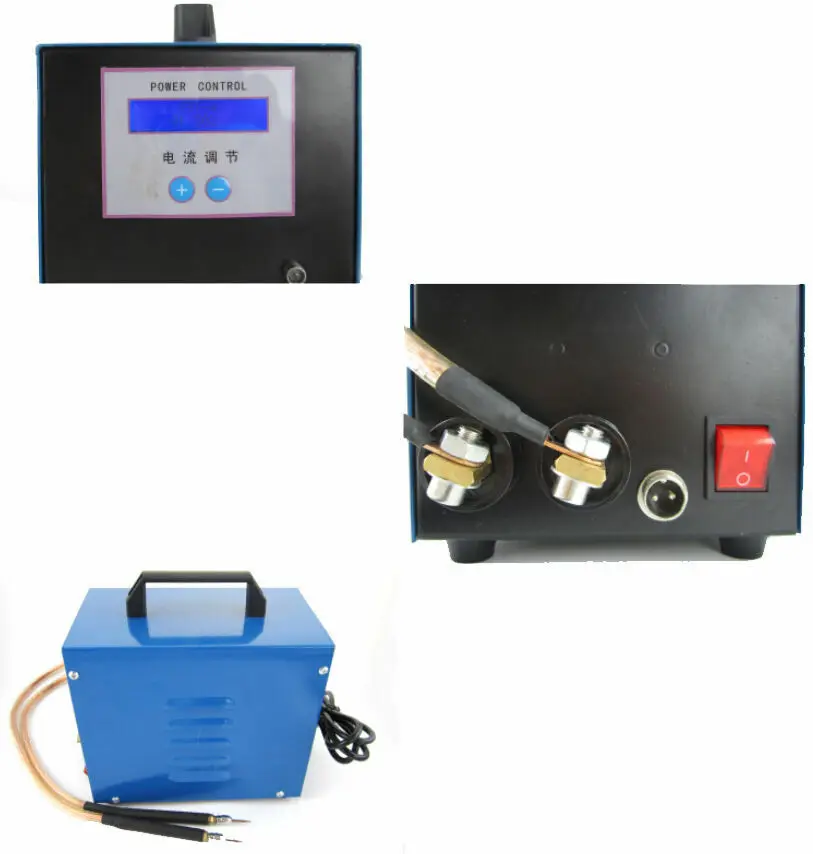 High-Power Spot Welder Can Weld 0.3mm 18650 Battery Welding 10KW 110V/220V Handheld Spot Welding Machine 110/220V