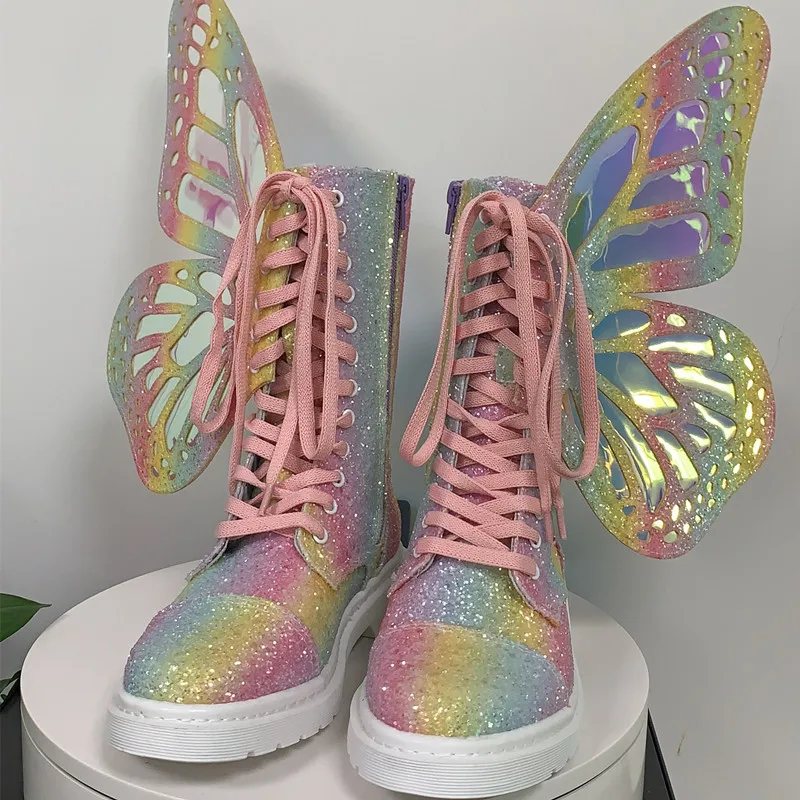 Butterfly Wings Designer Shoes With Wings Butterfly Wings Women