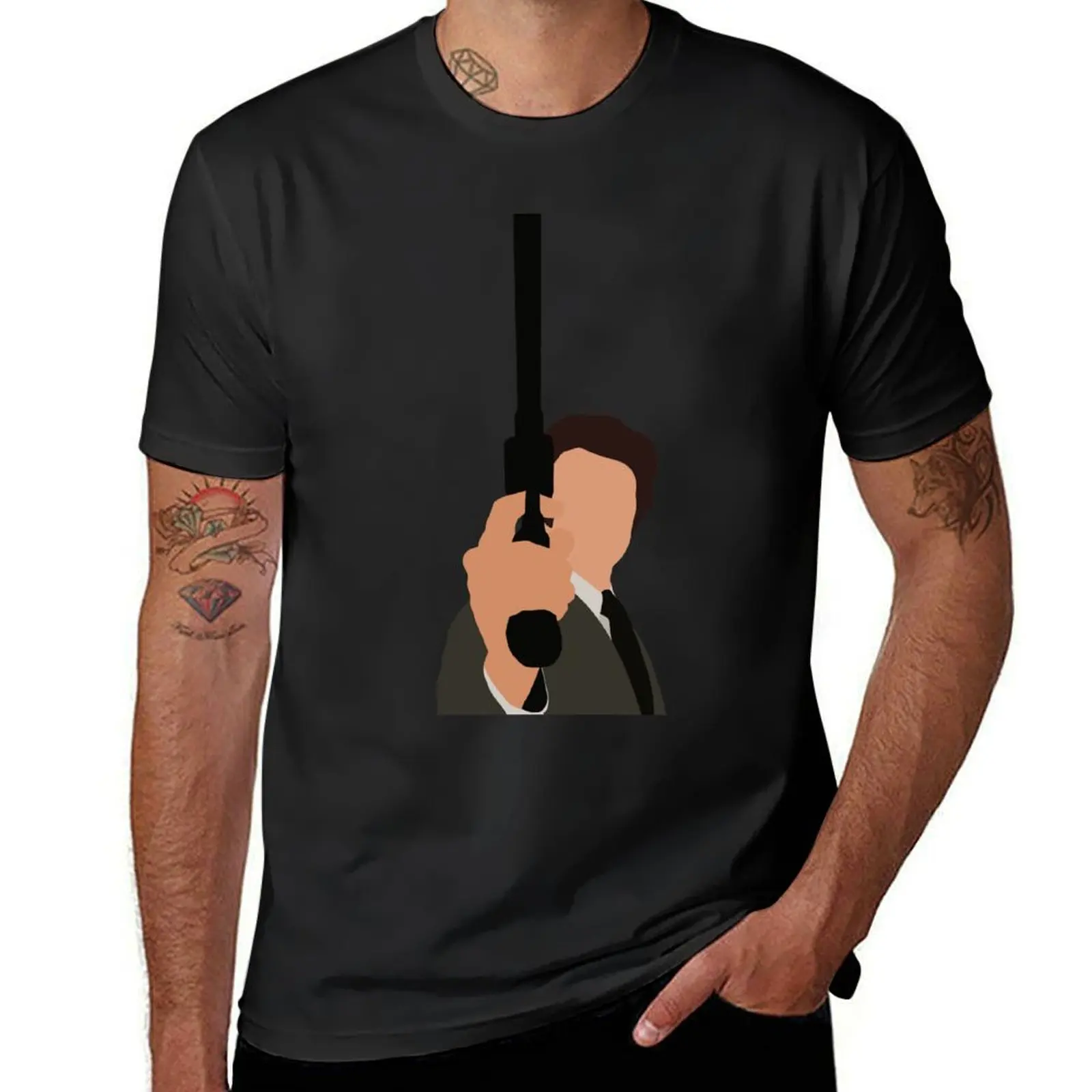 

Dirty Harry movie T-shirt customizeds summer top tees mens funny t shirts