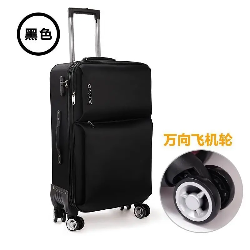 

Oxford Cloth Luggage Box Universal Wheel Travel Box Male and Female Student Trolley Password Cloth Box